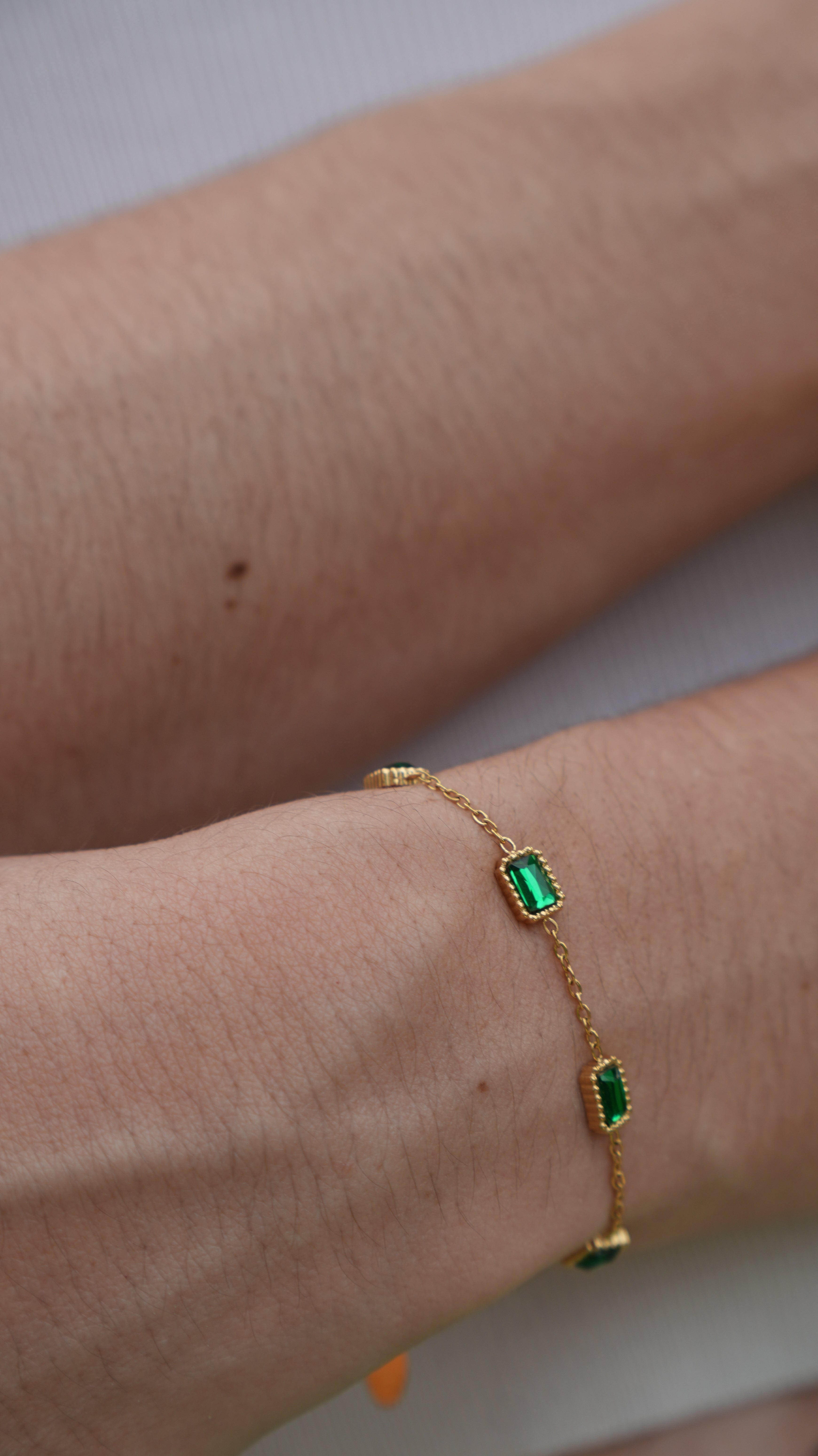 Pulseira Zircon Green